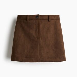 H&M Brown Mini Skirt